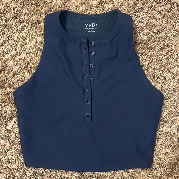 Abercrombie YPB Tank Top Blue XS - Picture 1 of 7